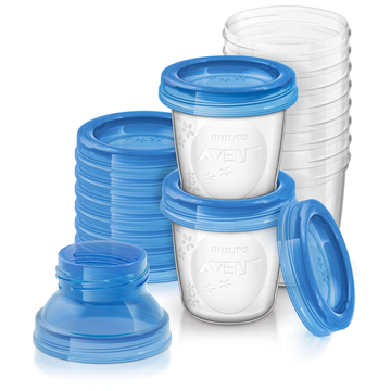 Breastmilk Storage Cups 180ml (10pcs/Pack)