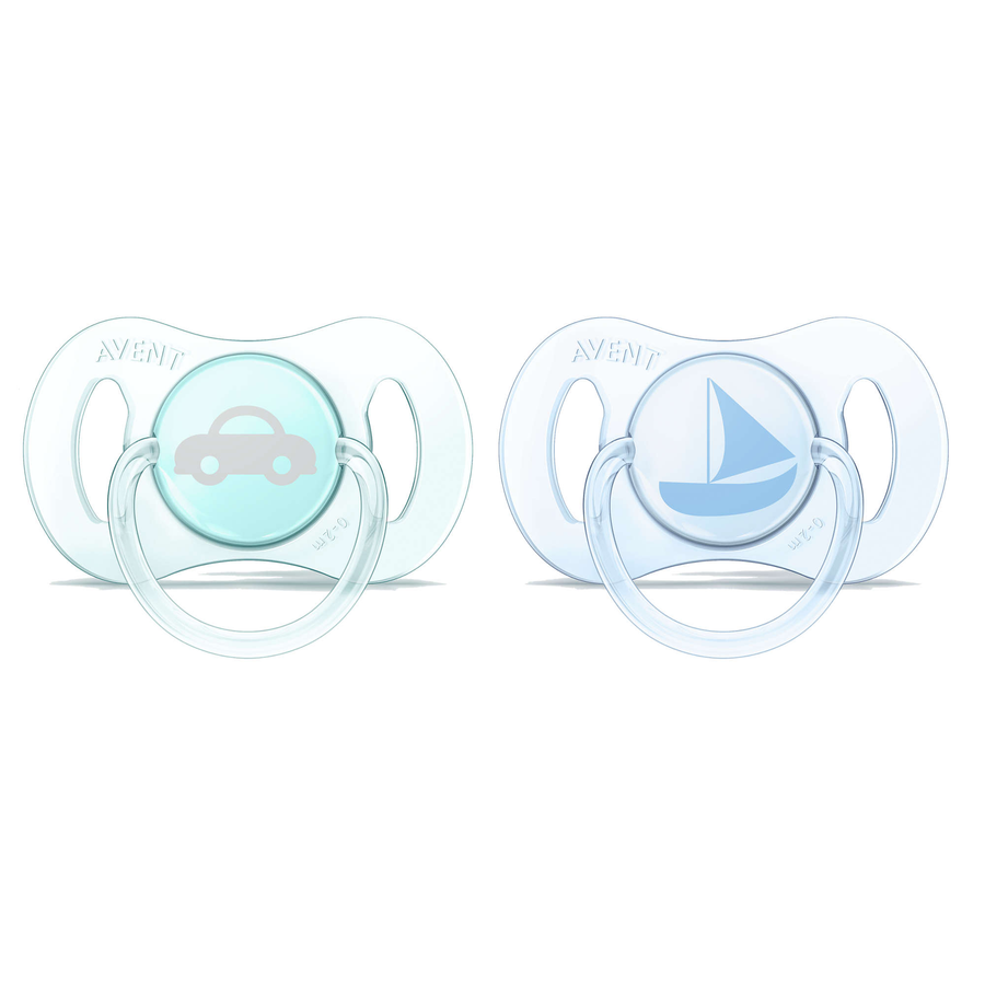 Mini Soother 0-3M (Boy) -(Twin Pack)