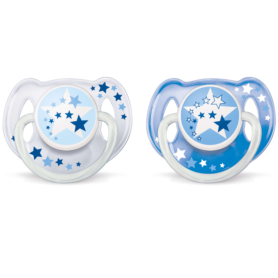 Soother Night Time BPA Free 6-18M  - (Twin Pack)