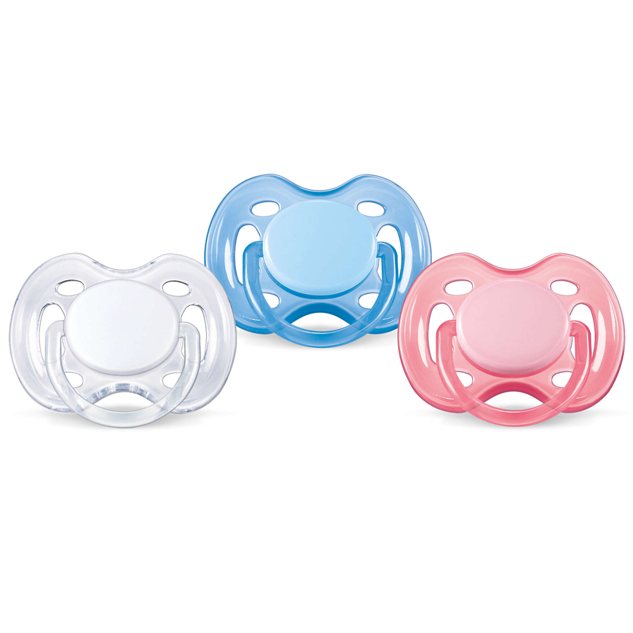 Soother Freeflow BPA free 0-6M  - (Twin Pack)