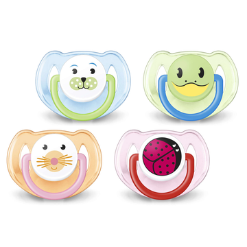 Soother Animal BPA Free 6-18M  (Twin Pack)