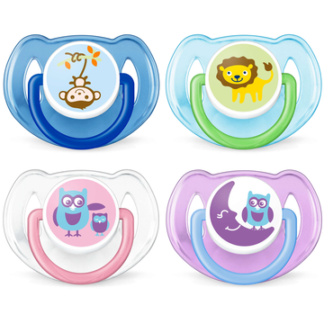 Soother Classic 6-18M (Mix Colours) (Twin Pack)